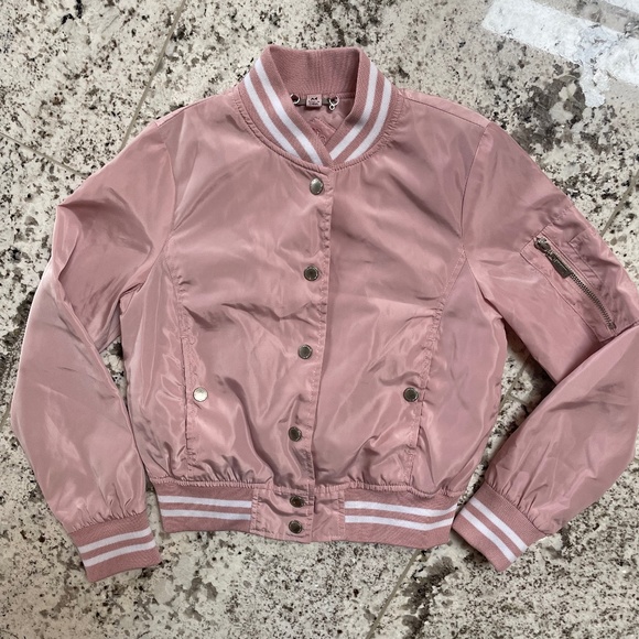 JOU JOU girls bomber jacket coach Size medium - Picture 1 of 3